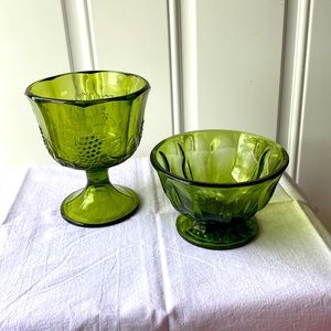 Green Glass Vase’s